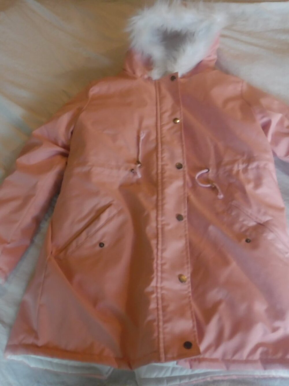 Pink Winter Coat Womens Winter Coat unbranded Size Medium Pre Owned